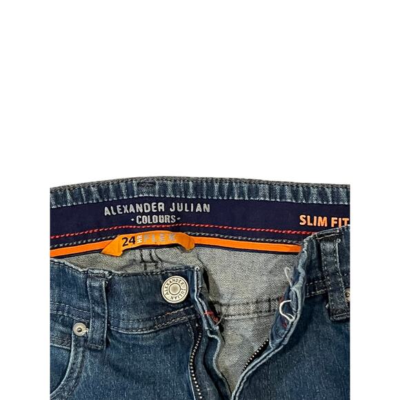 Alexander Julian Colours Slim Fit Jeans Mens 32x32 - Picture 5 of 6